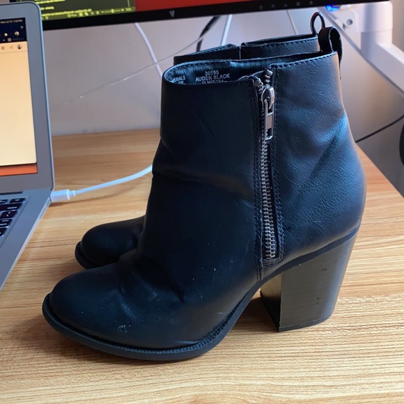 Black ankle booties | women’s size 7 - Picture 12 of 12